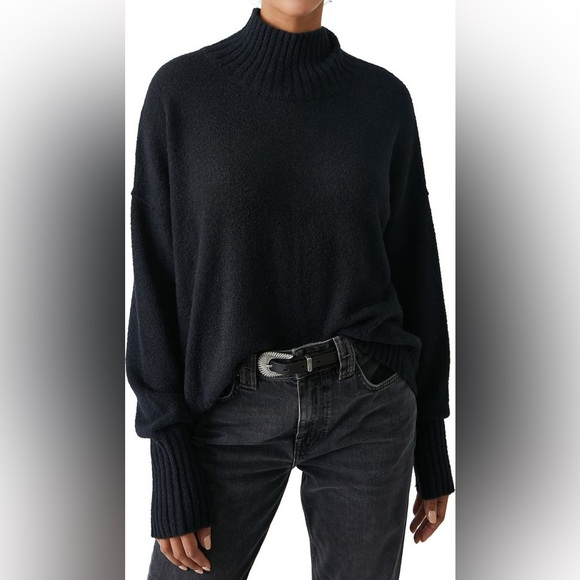 Free People Sweaters - Free People Vancouver Mock Neck Sweater Size S